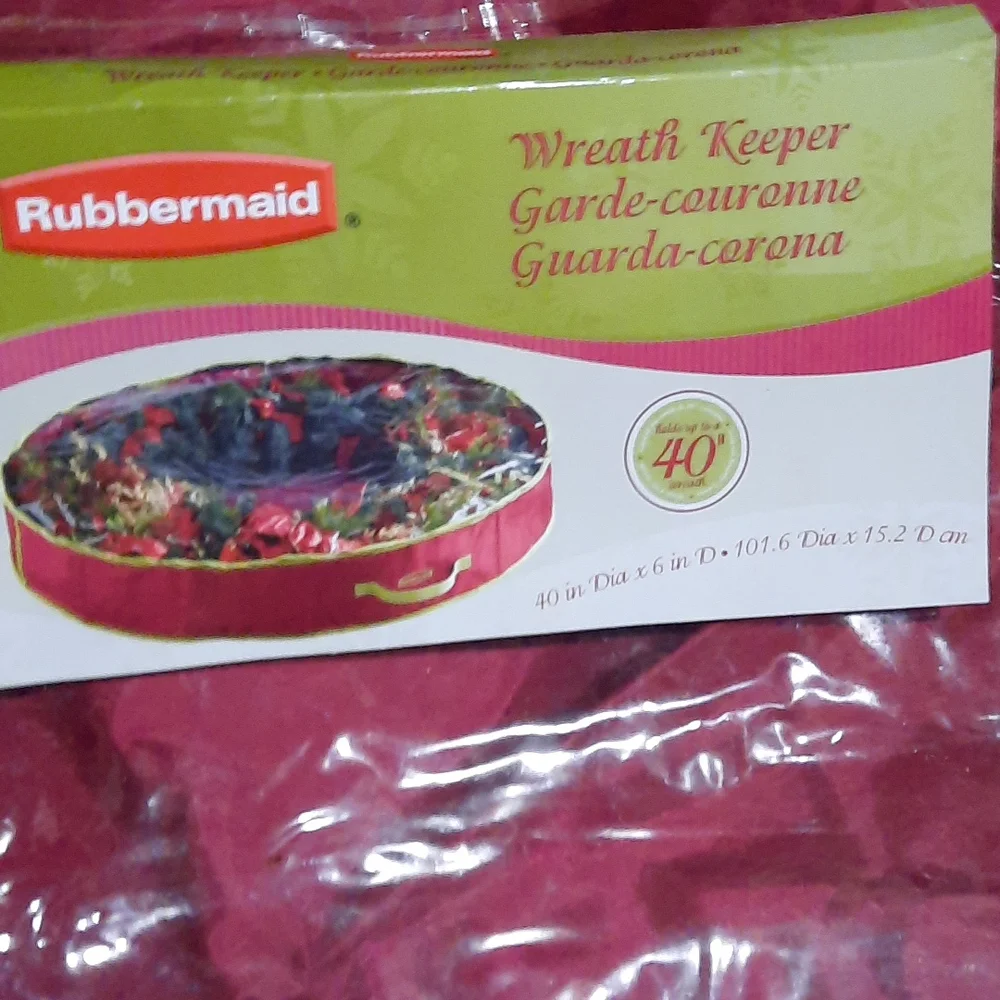 Christmas Reef keeper Rubbermaid